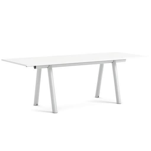 Boa tafel 280x110 Metallic Grey frame, laminaat blad