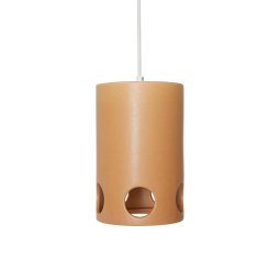 Ceramic hanglamp peach