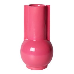 Ceramic vaas hot pink