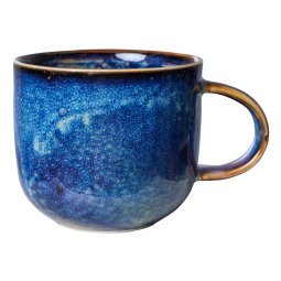 Chef Ceramic mok met oor rustic blue