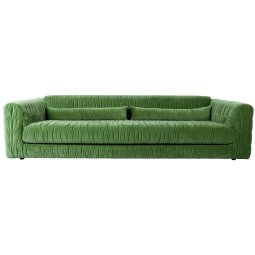 Club Couch 4-zits bank, royal velvet, green