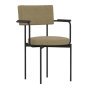 Dining Chair eetkamerstoel met armleuning black kensington