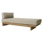 Outdoor Teak daybed natural