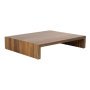 Wooden Plateau salontafel M 62x53 natural teak