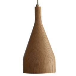 Timber hanglamp medium Ø10 eiken