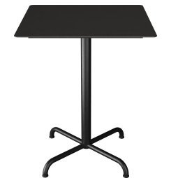 Pico tuintafel 60x60 Black, 4-ster onderstel