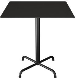 Pico tuintafel 70x70 Black, 4-ster onderstel