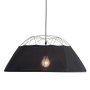 Glow hanglamp Ø180 extra large zwart