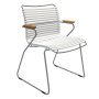 Click Armchair tuinstoel Muted White