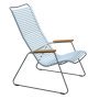Click Lounge Chair fauteuil dusty blue