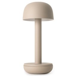 Two tafellamp LED oplaadbaar beige