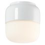 Ohm 100/110 plafond- en wandlamp retrofit Ø10 opaal wit