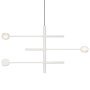 Kingpin 3 hanglamp LED White