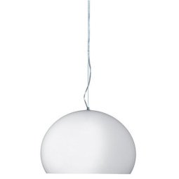 Small FL/Y hanglamp Ø38 ondoorzichtig wit