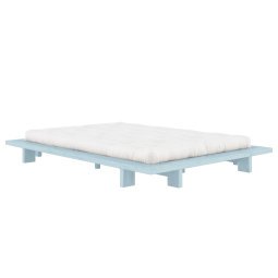 Japan bed 140x200 blauw