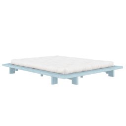 Japan bed 160x200 blauw