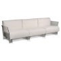 Pop Outdoor 3-zits loungebank ecrù Sunbrella