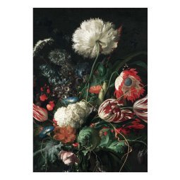 Golden Age Flowers I behang (4 banen)