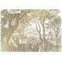 Engraved Landscapes behang gold metallic white 8 banen