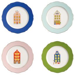 Canal House dinerbord Ø21 set van 4