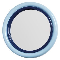 Tweedekansje - Sleek spiegel rond blauw