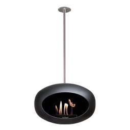 Sky haard bio ethanol 140 cm black steel pole