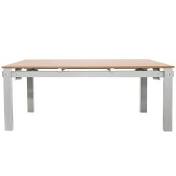 Military table tafel 200x85 Grijs-hout