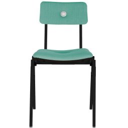 MITW Stackable Chair gestoffeerd Steelcut trio 983, zwart