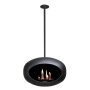 Sky haard bio ethanol 140 cm black black pole