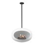 Sky haard bio ethanol 100 cm white black pole