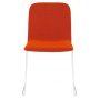This 141 Upholstered Chair stoel Steelcut trio 533, wit