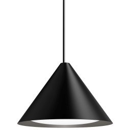 Keglen hanglamp Ø40 LED zwart