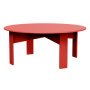 Lollygagger salontafel 76 Apple Red