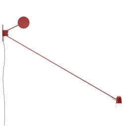 Tweedekansje - Counterbalance wandlamp LED rood