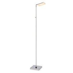 Aaron vloerlamp LED chroom