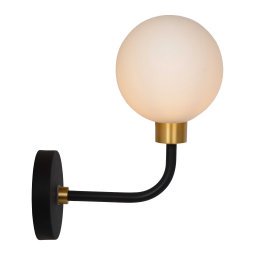 Berend 1 wandlamp badkamer IP45 zwart