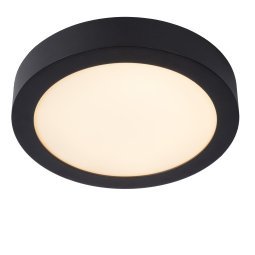 Brice Ø24 plafondlamp LED badkamer IP44 zwart