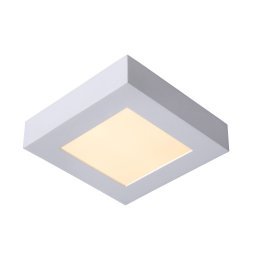 Brice 22 plafondlamp LED badkamer IP44 vierkant wit