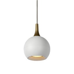 Favori 1 hanglamp badkamer IP44 Ø9 wit