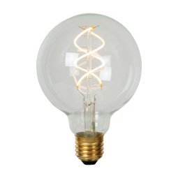 G95 LED Filament lichtbron E27 5W 2700K transparant dimbaar