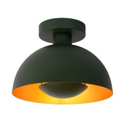 Siemon plafondlamp Ø25 groen