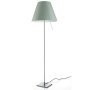 Costanza vloerlamp vast met schakelaar aluminium/Comfort Green