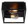 Carlyn plafondlamp badkamer IP54 zwart