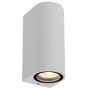 Zaro 2 wandlamp buiten IP44 rond wit