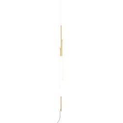 Ambrosia V130 hanglamp met stekker LED mat goud