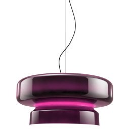 Bohemia hanglamp Ø84 retrofit violet