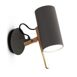 Scantling A wandlamp zwart