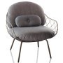 Piña Low Outdoor fauteuil bruin