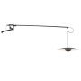 Ginger A XL 42 wandlamp LED eiken/wit