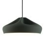 Pleat Box 36 hanglamp Ø34 donkergroen/wit